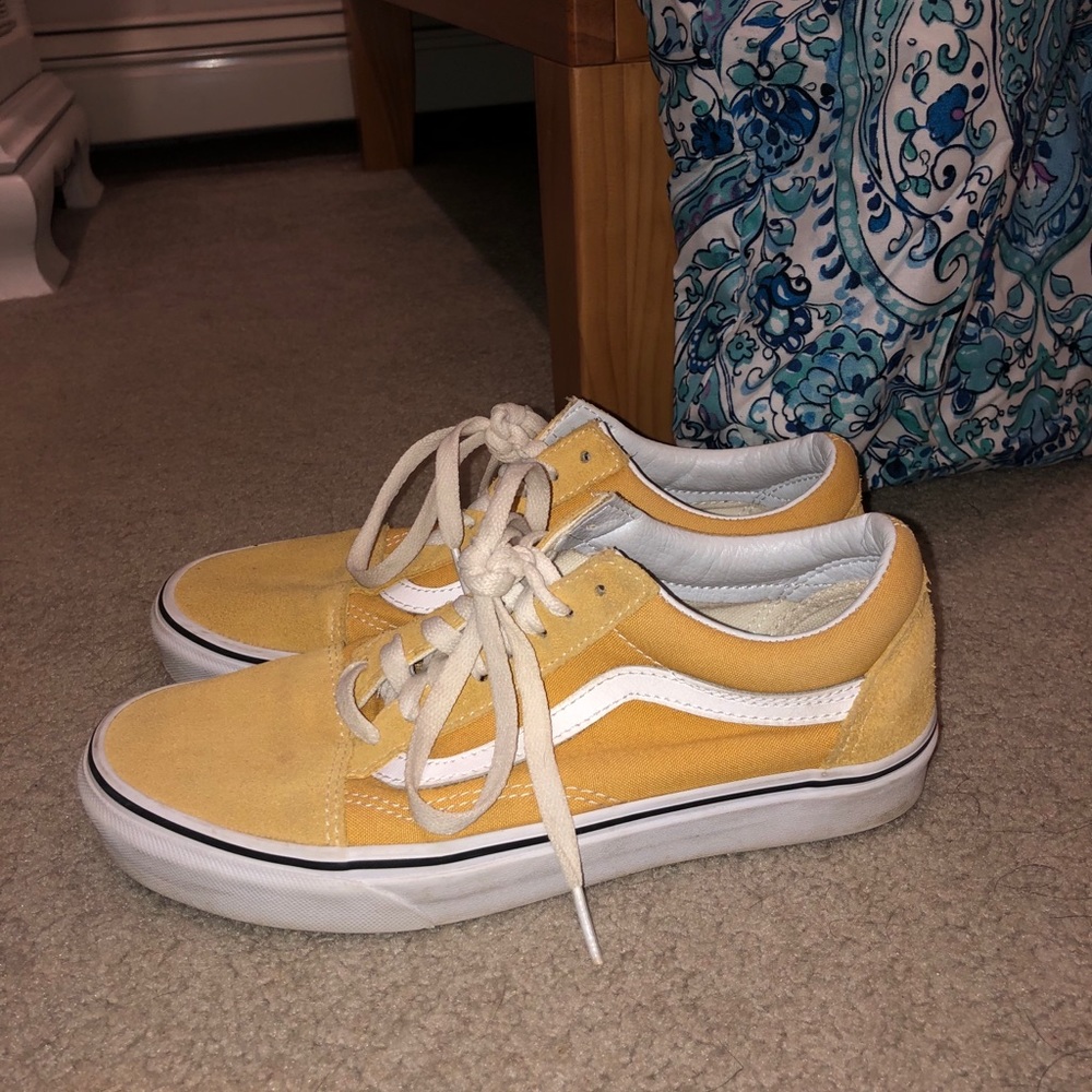 Yellow vans